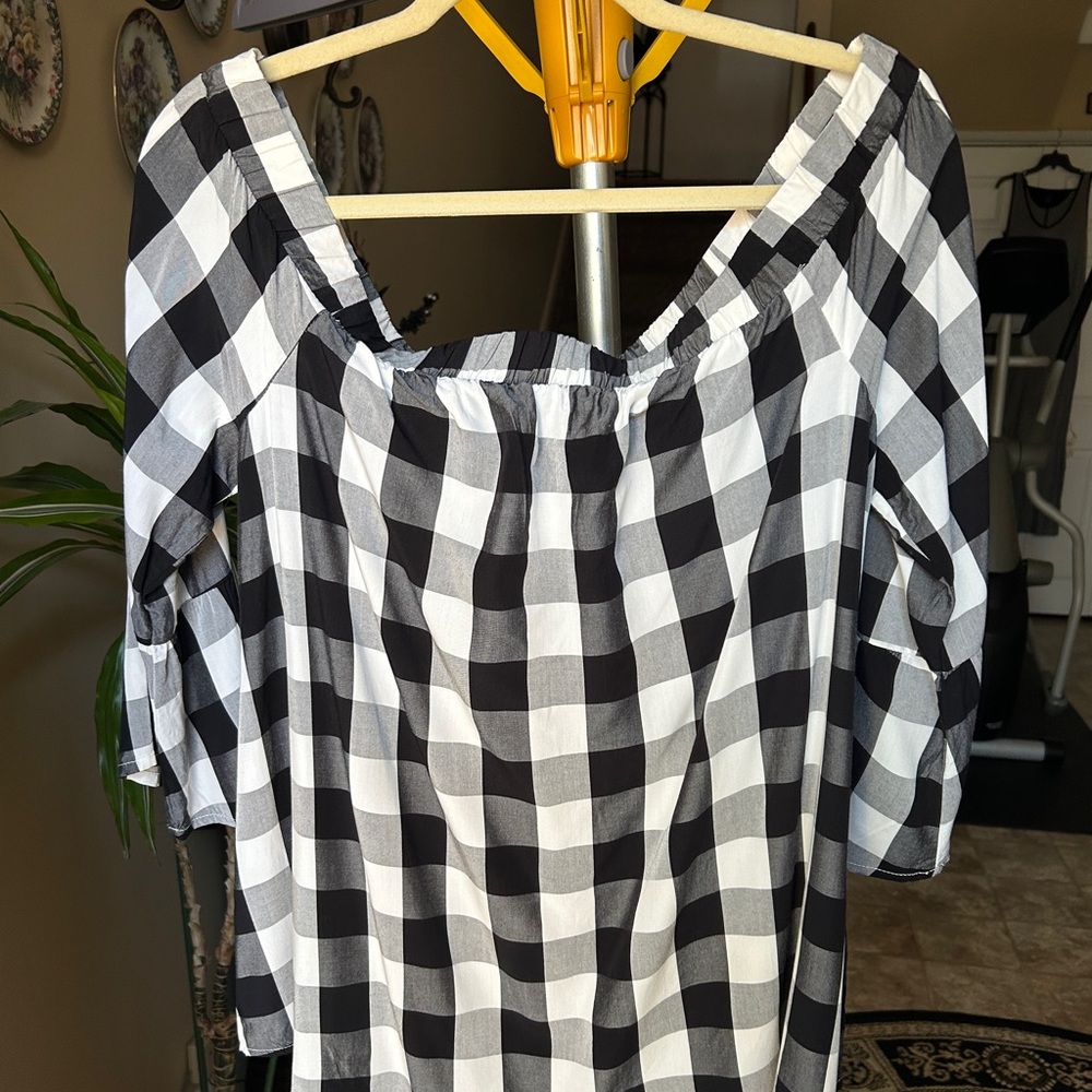 Off the shoulder blouse